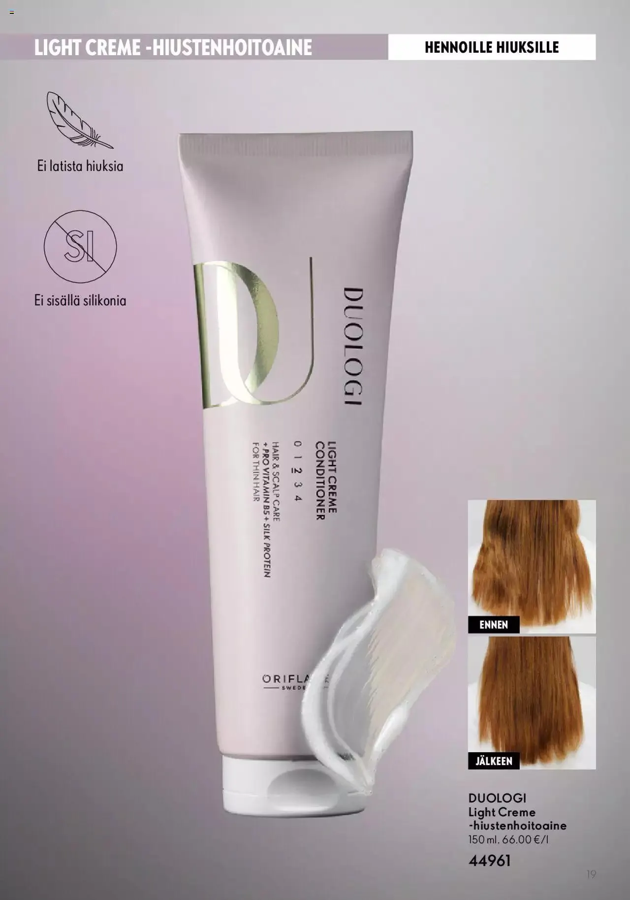 Oriflame Duologi voimassa alkaen 28. elokuuta - 31. joulukuuta 2023 - Tarjouslehti sivu 19