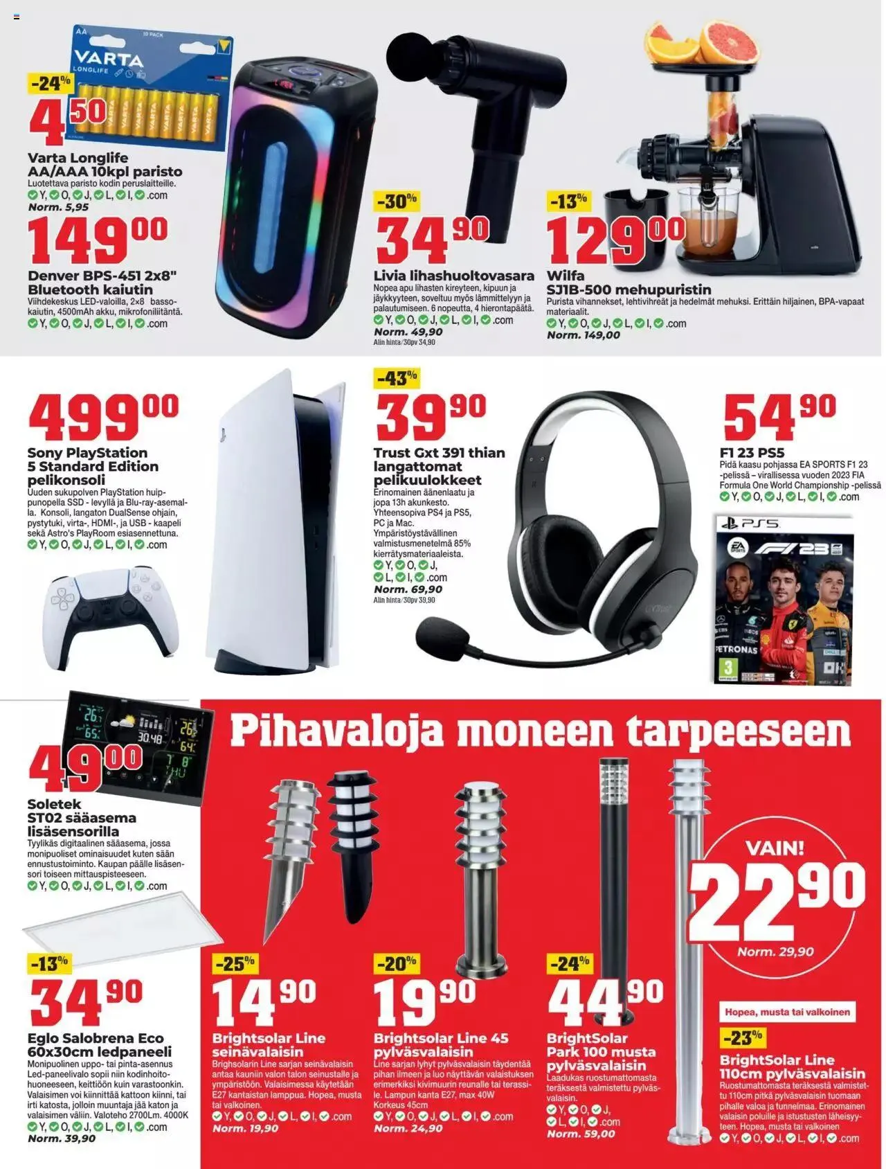 Kärkkäinen tarjoukset - Keski-Pohjanmaan painos voimassa alkaen 16. elokuuta - 29. elokuuta 2023 - Tarjouslehti sivu 14