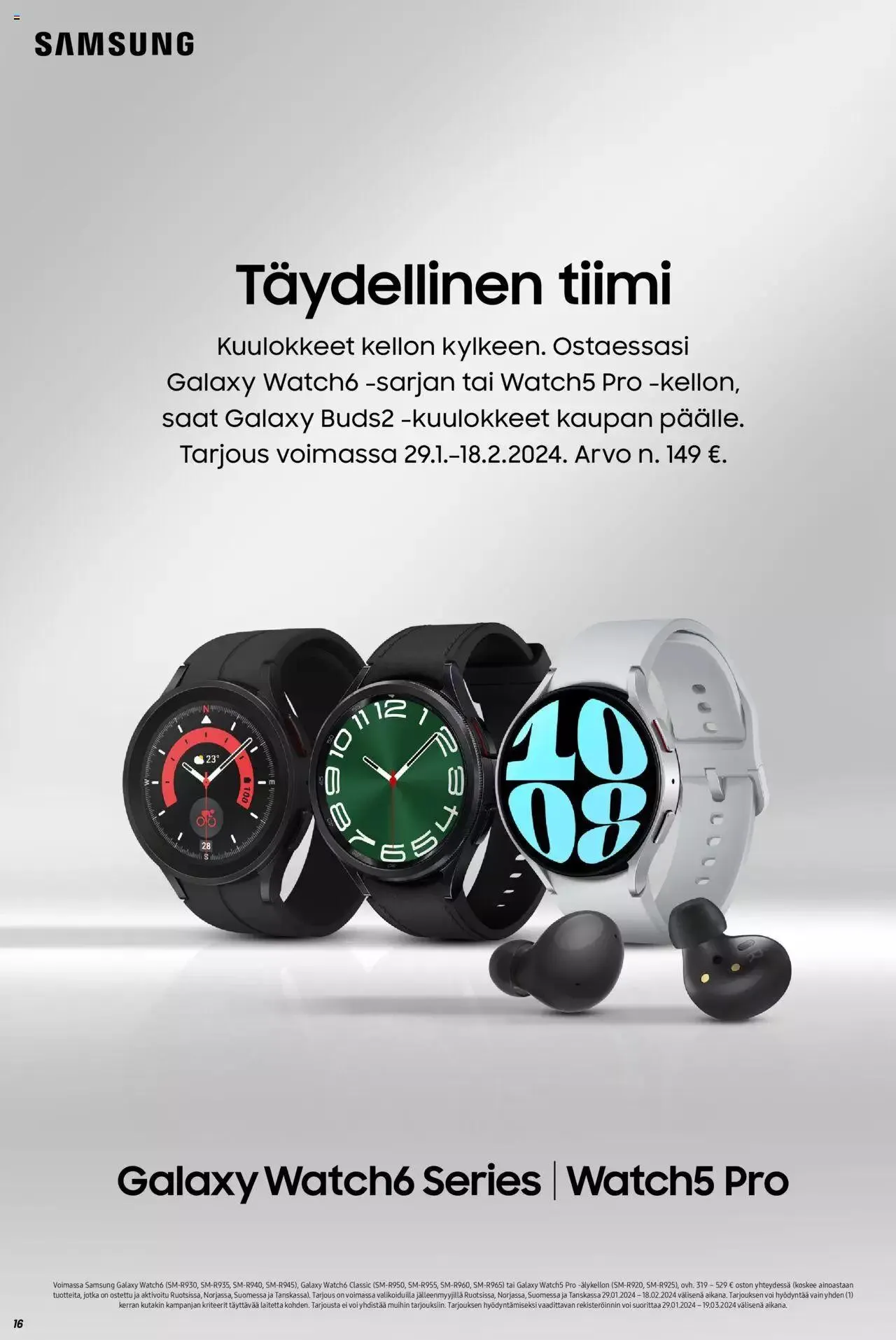 Veikon Kone tarjoukset voimassa alkaen 29. tammikuuta - 4. helmikuuta 2024 - Tarjouslehti sivu 16