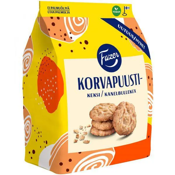 FAZER KORVAPUUSTI KEKSI 270g