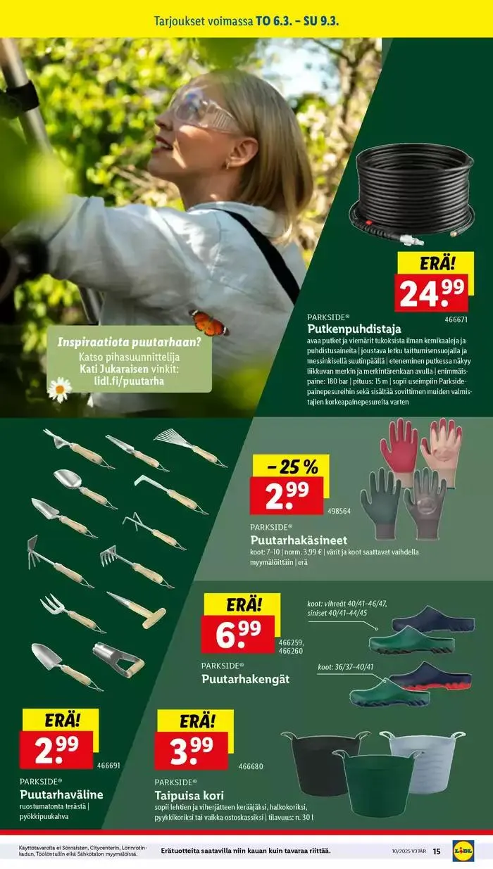Houkuttelevia erikoistarjouksia kaikille voimassa alkaen 3. maaliskuuta - 12. maaliskuuta 2025 - Tarjouslehti sivu 19