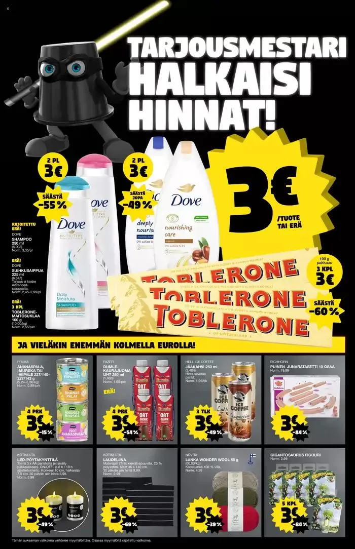 Tarjoussanomat voimassa alkaen 25. marraskuuta - 9. joulukuuta 2024 - Tarjouslehti sivu 4