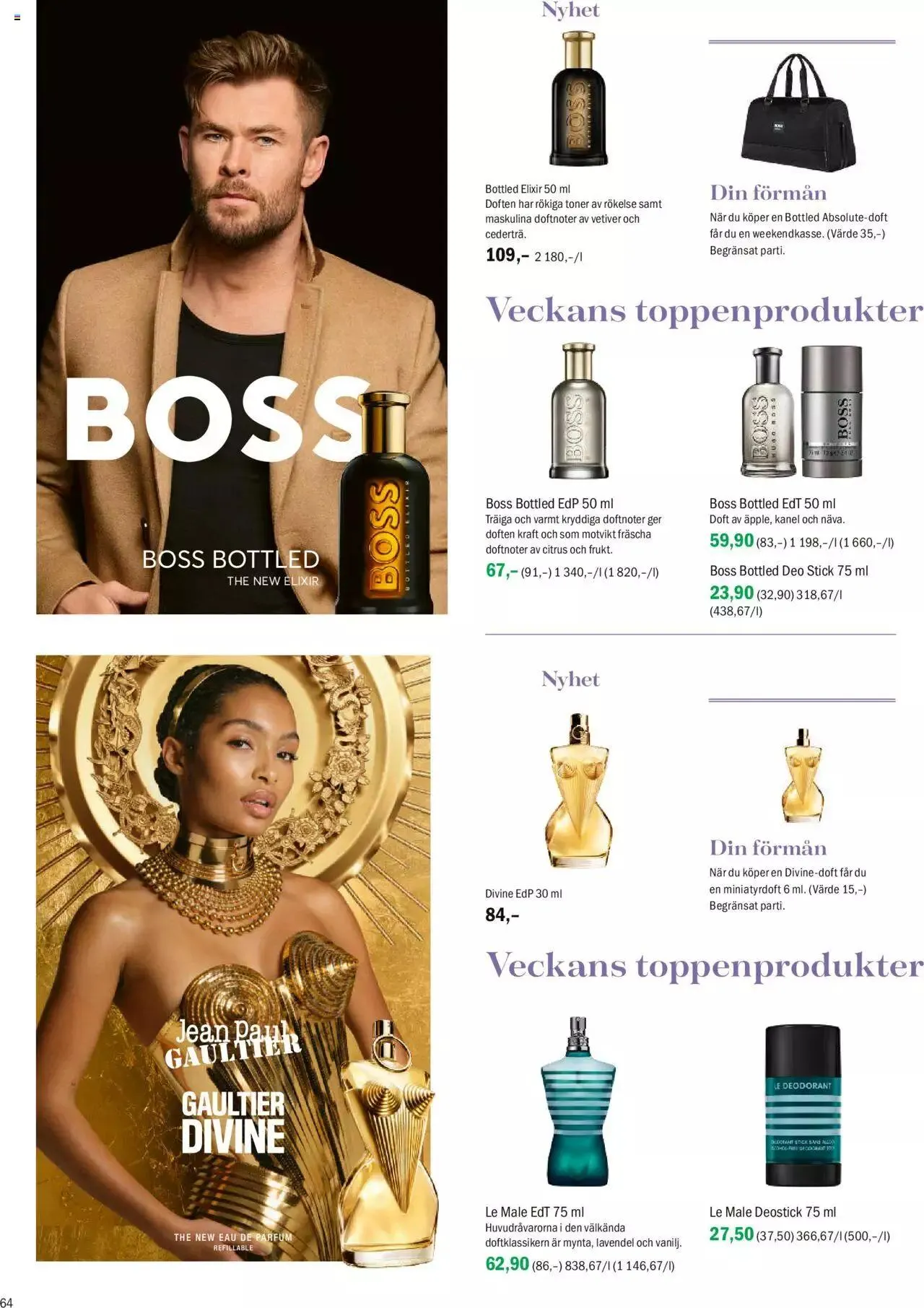 Sokos - Sokos kuvasto ruotsi syyskuu 2023 voimassa alkaen 4. syyskuuta - 8. lokakuuta 2023 - Tarjouslehti sivu 64