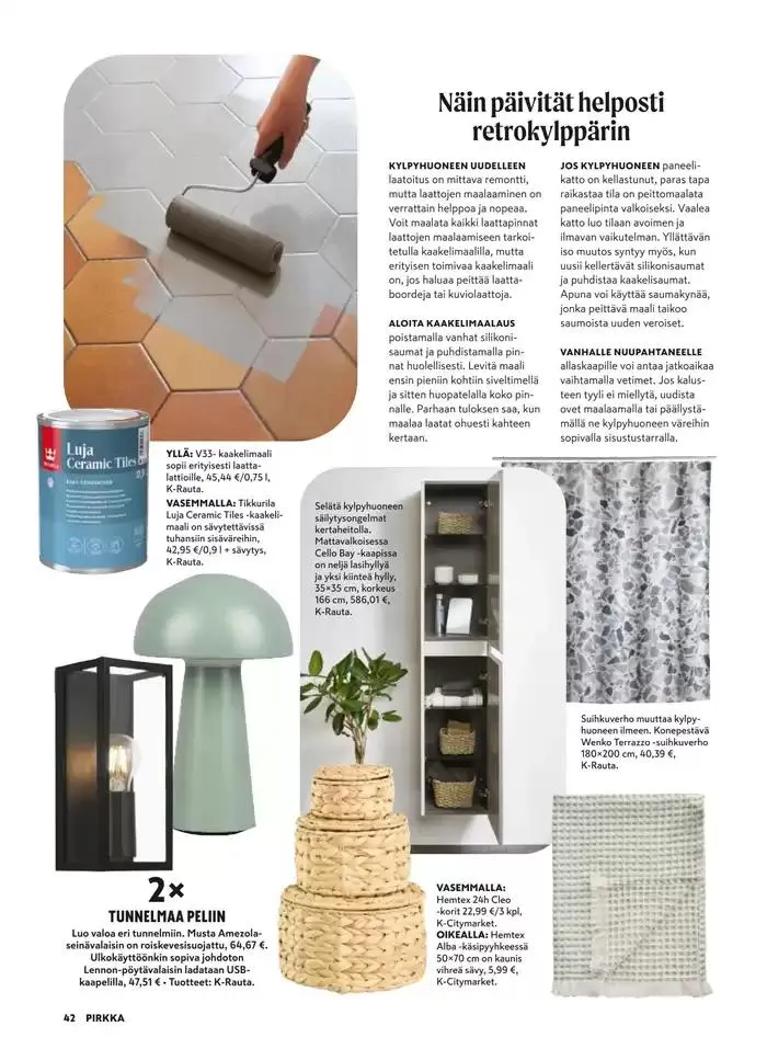 Pirkka 1/2025 voimassa alkaen 5. helmikuuta - 19. helmikuuta 2025 - Tarjouslehti sivu 42