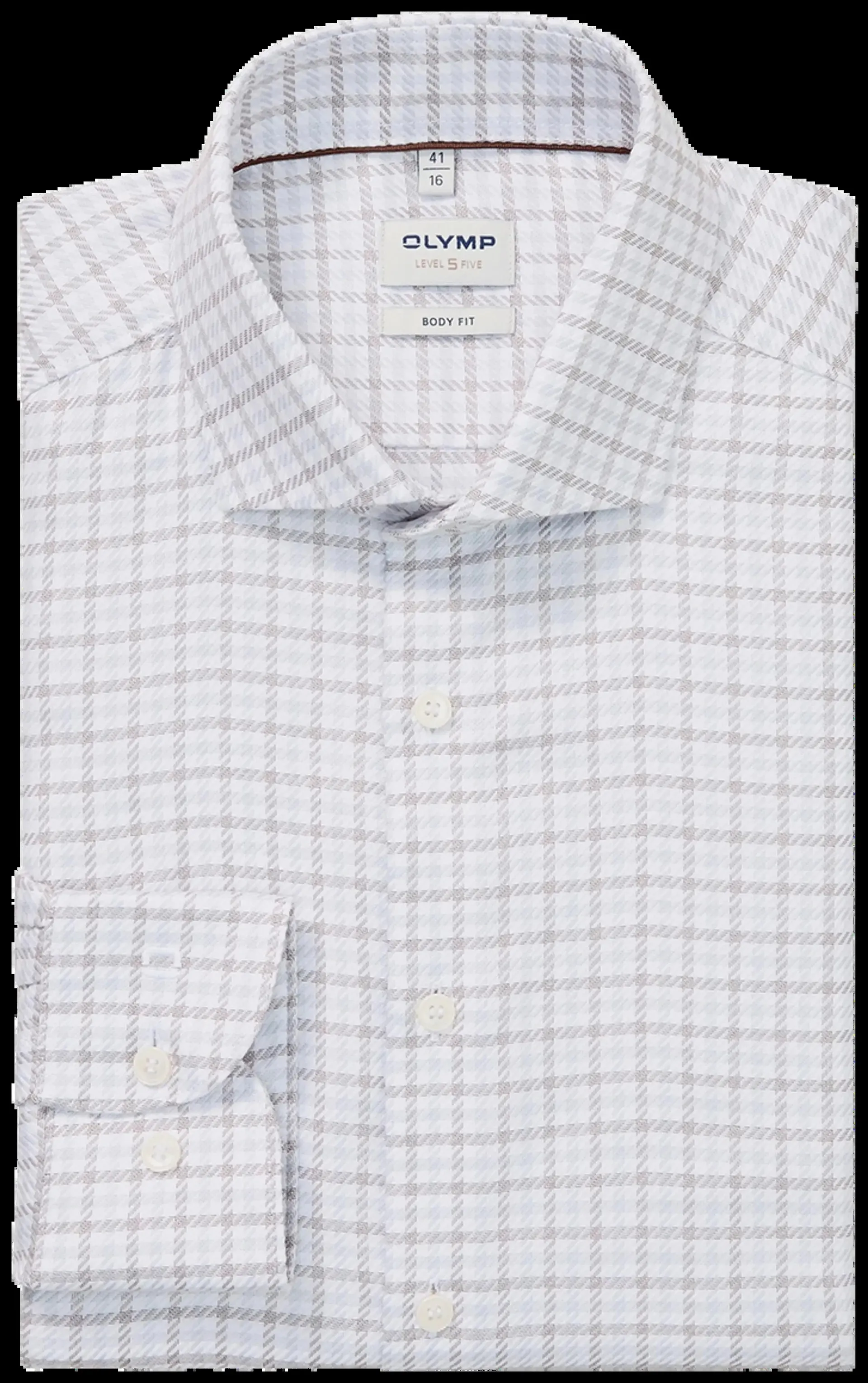 Olymp Level Five Body Fit kauluspaita