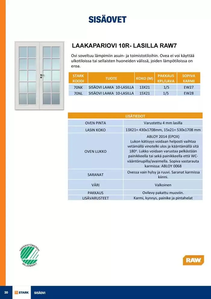 Ovivalikoima voimassa alkaen 19. marraskuuta - 31. joulukuuta 2024 - Tarjouslehti sivu 30