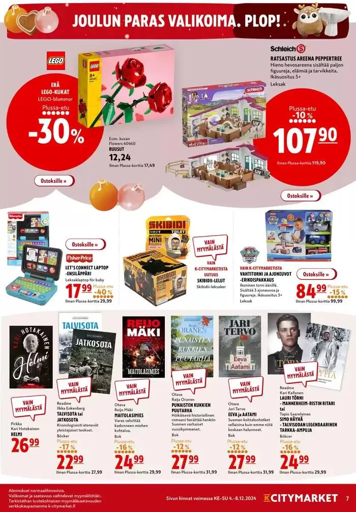 K-citymarket tarjoukset voimassa alkaen 4. joulukuuta - 18. joulukuuta 2024 - Tarjouslehti sivu 11