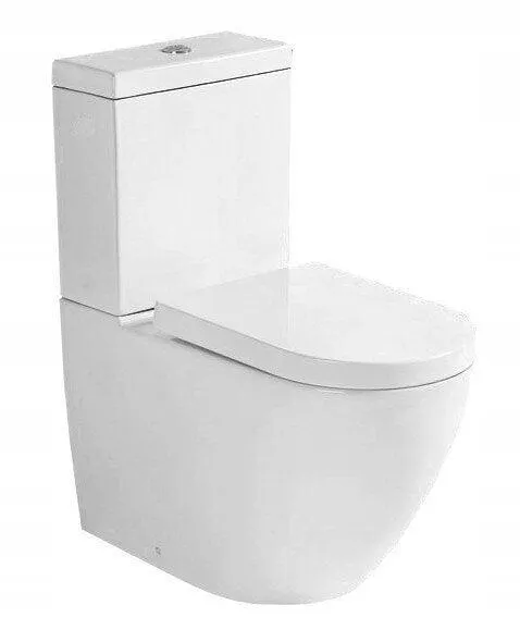 Mexen Lena -WC-istuin, pehmeästi sulkeutuva, valkoinen