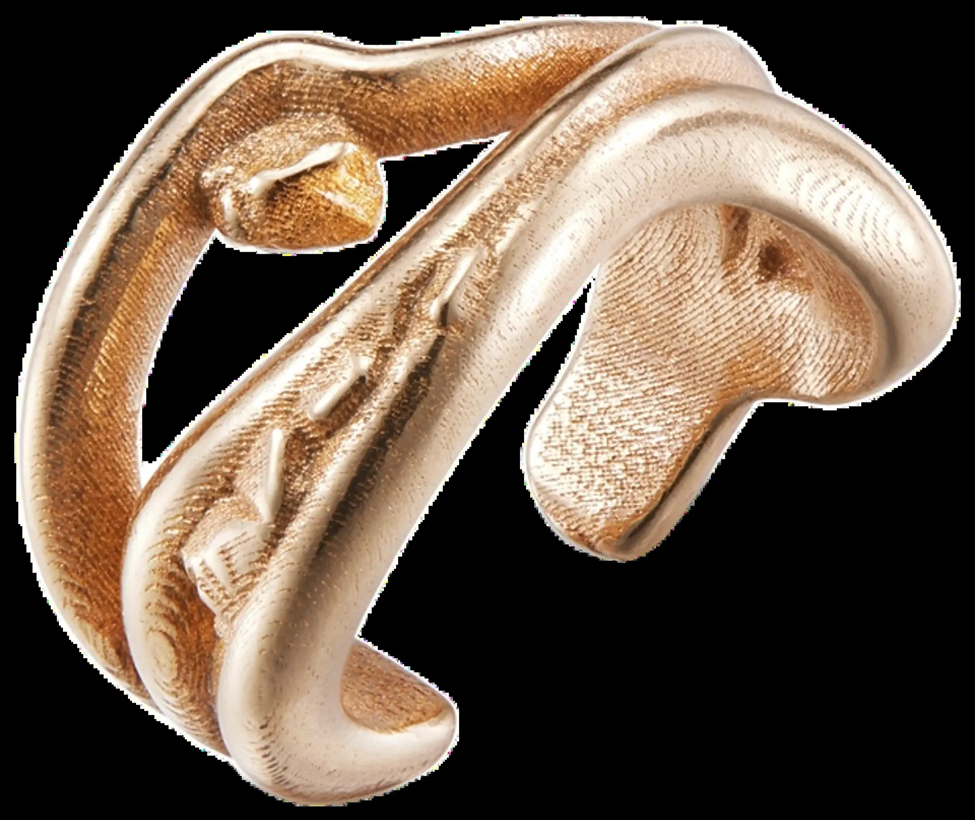 Kalevala Männyt ear cuff pronssi