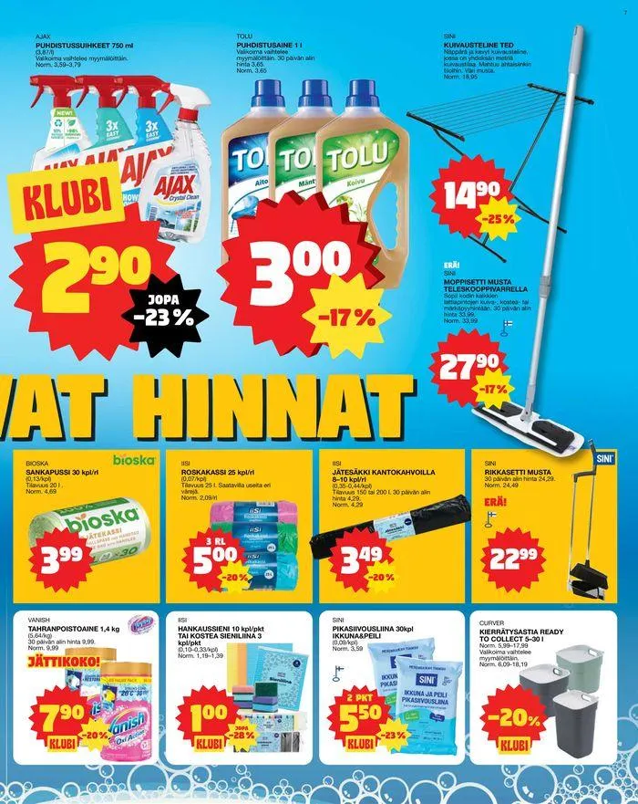 Tarjoussanomat voimassa alkaen 12. elokuuta - 26. elokuuta 2024 - Tarjouslehti sivu 7