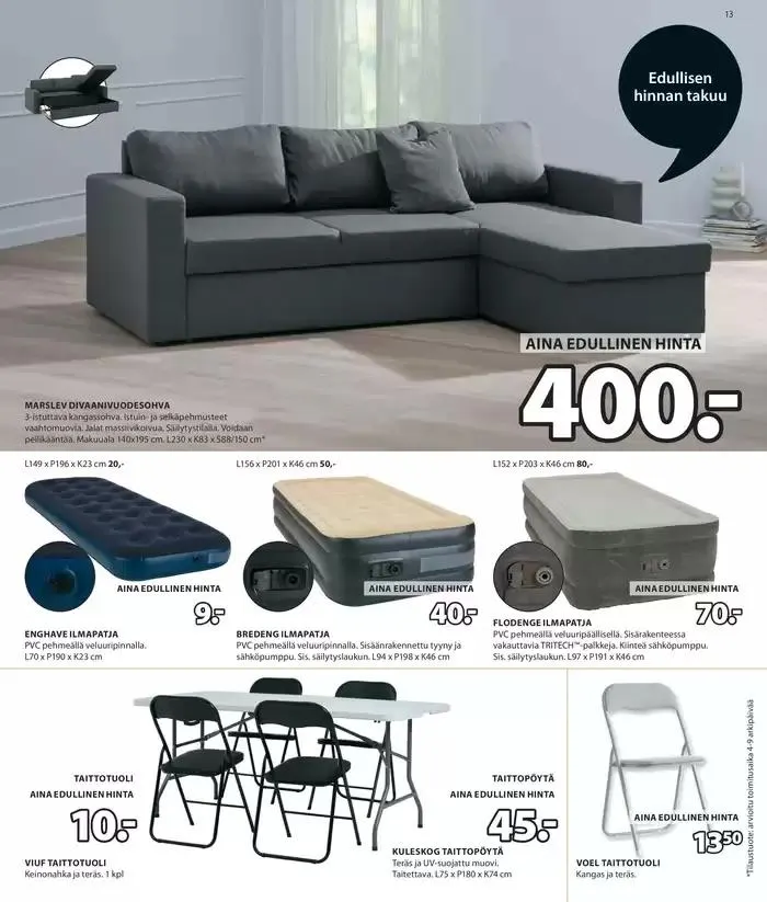 Viikon tarjoukset voimassa alkaen 25. joulukuuta - 12. tammikuuta 2025 - Tarjouslehti sivu 14