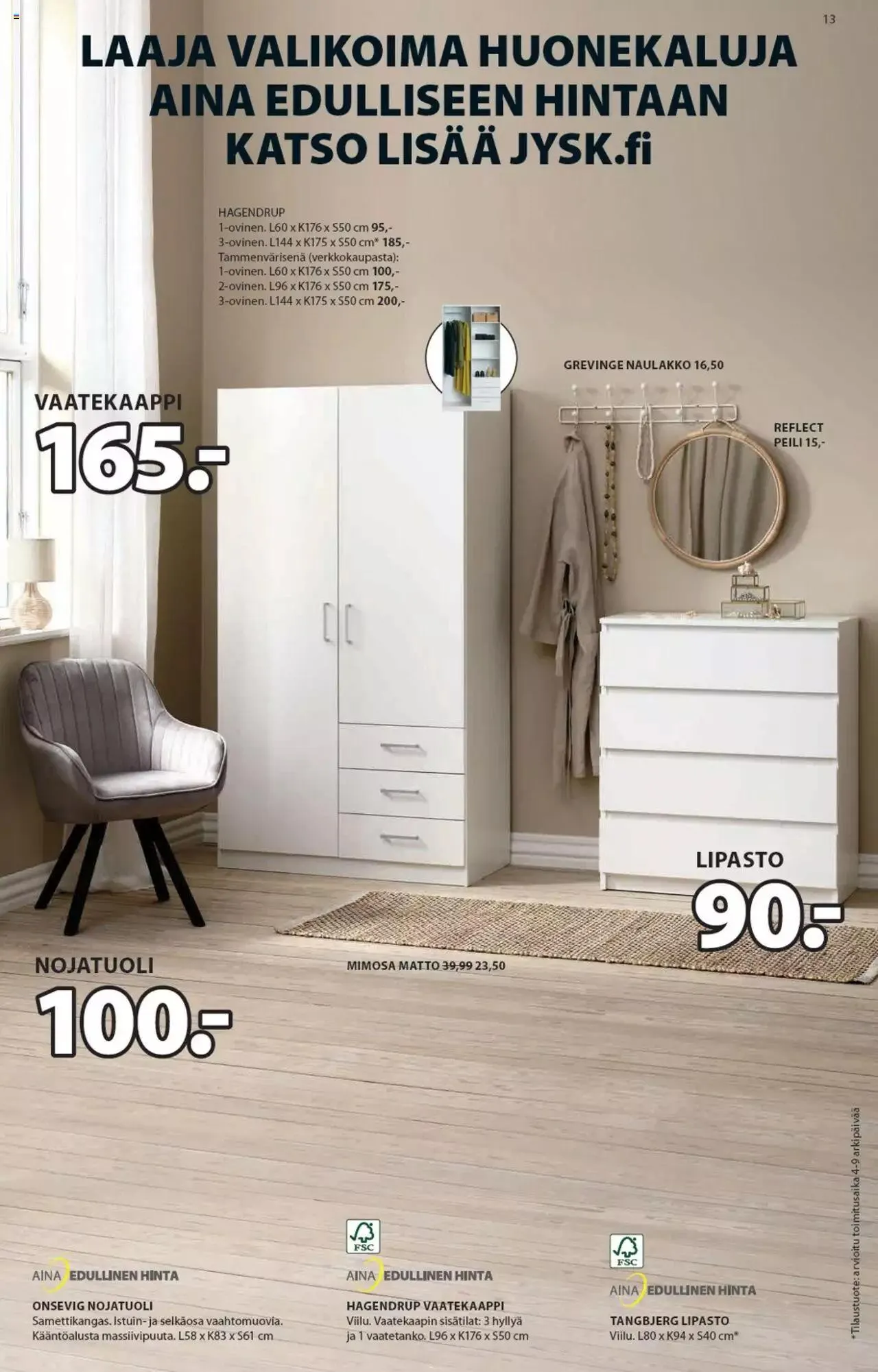 JYSK - Viikon tarjoukset voimassa alkaen 28. elokuuta - 31. joulukuuta 2023 - Tarjouslehti sivu 14