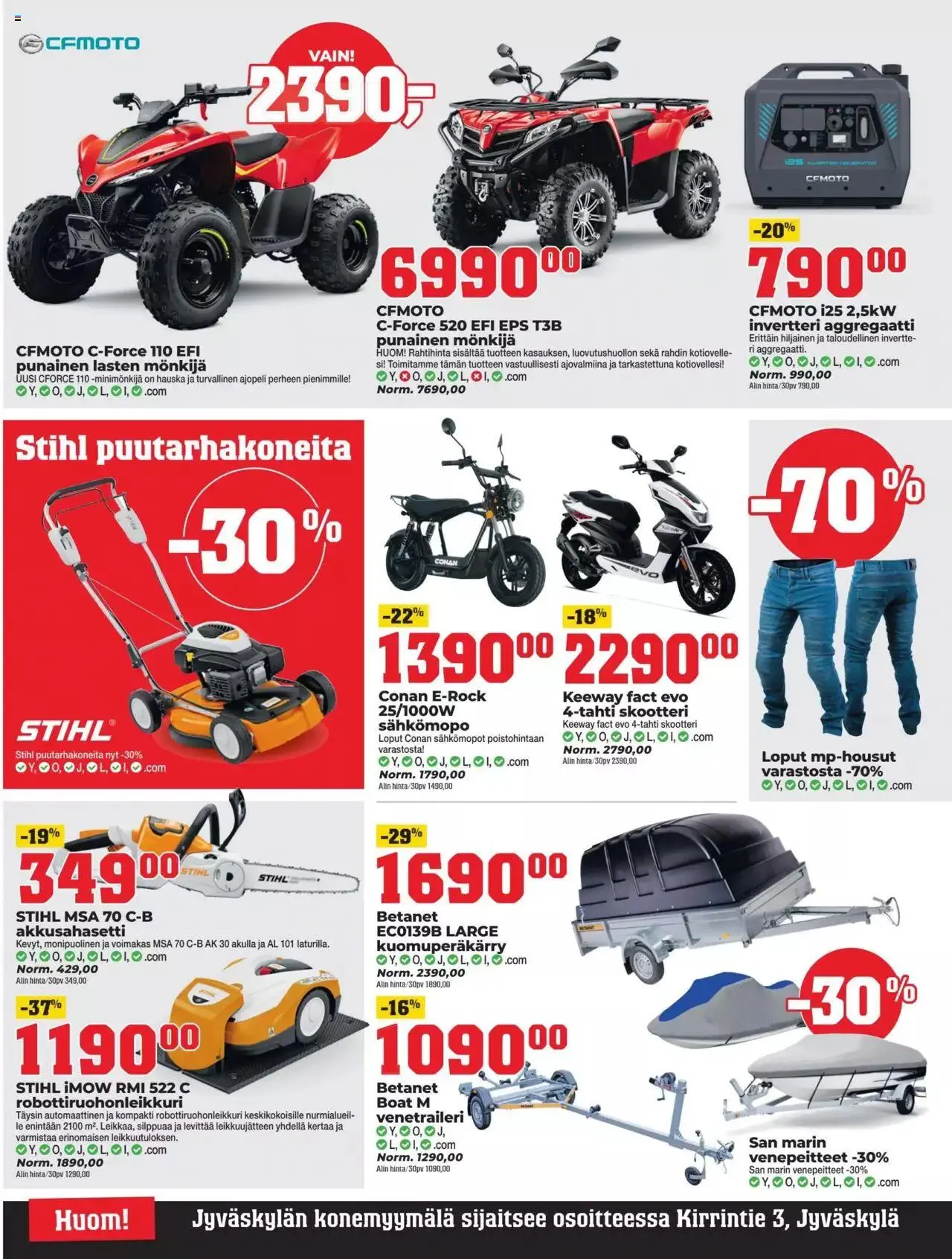 Kärkkäinen tarjoukset - Keski-Pohjanmaan painos voimassa alkaen 16. elokuuta - 29. elokuuta 2023 - Tarjouslehti sivu 11