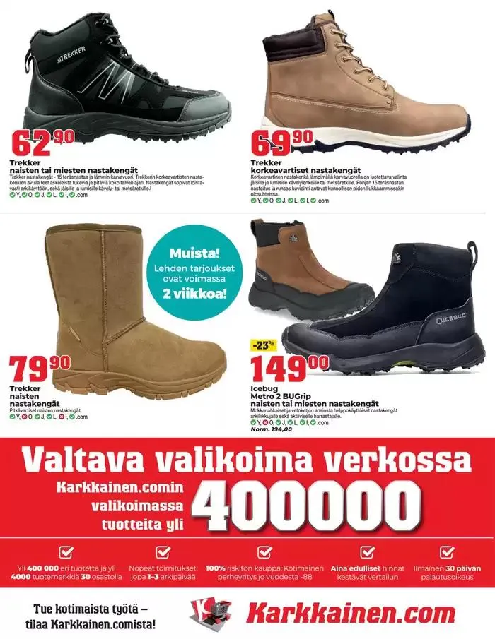 Alennukset ja kampanjat voimassa alkaen 8. tammikuuta - 15. tammikuuta 2025 - Tarjouslehti sivu 14