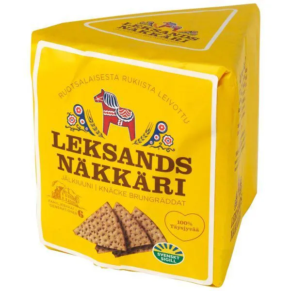 LEKSANDS JÄLKIUUNI KOLMIONÄKKILEIPÄ