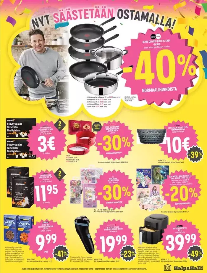 HalpaHalli tarjoukset voimassa alkaen 29. lokakuuta - 12. marraskuuta 2024 - Tarjouslehti sivu 9