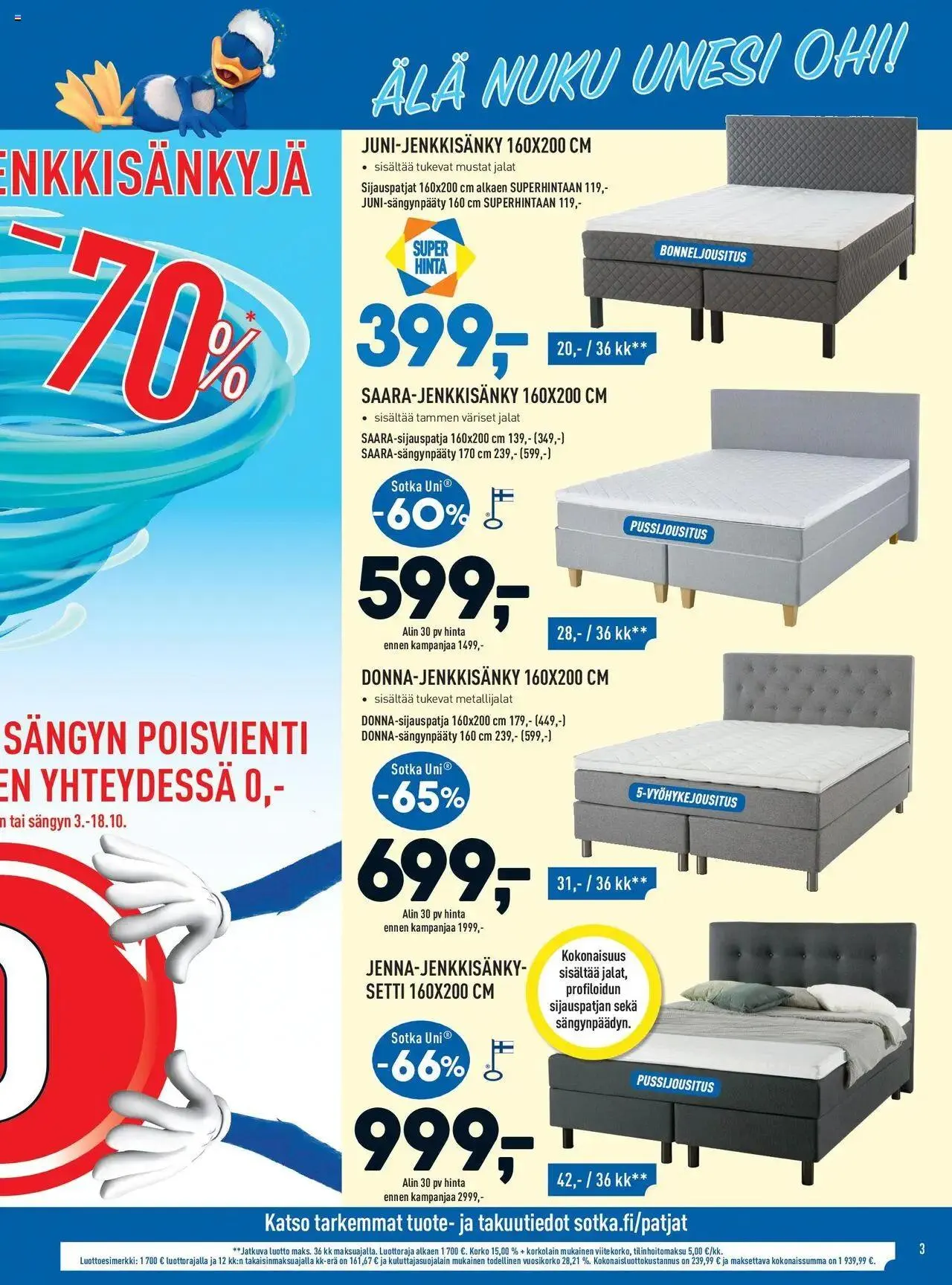Sotka tarjoukset voimassa alkaen 1. lokakuuta - 31. joulukuuta 2024 - Tarjouslehti sivu 3