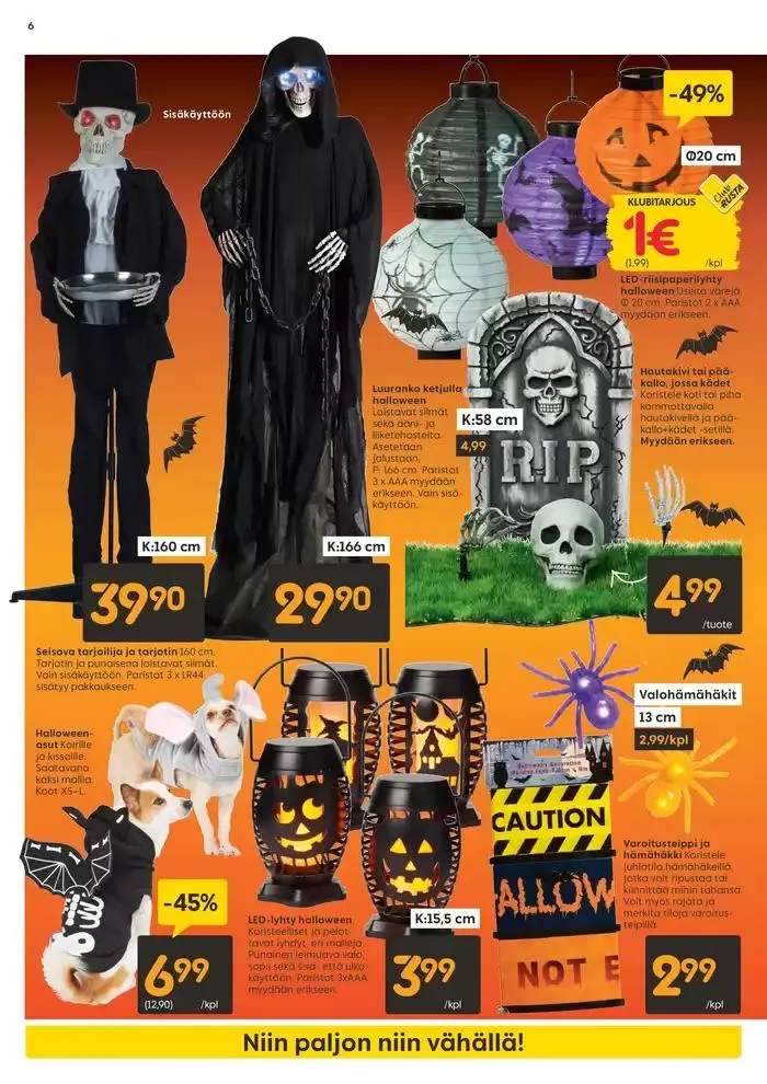 Rusta tarjoukset voimassa alkaen 11. lokakuuta - 25. lokakuuta 2024 - Tarjouslehti sivu 6