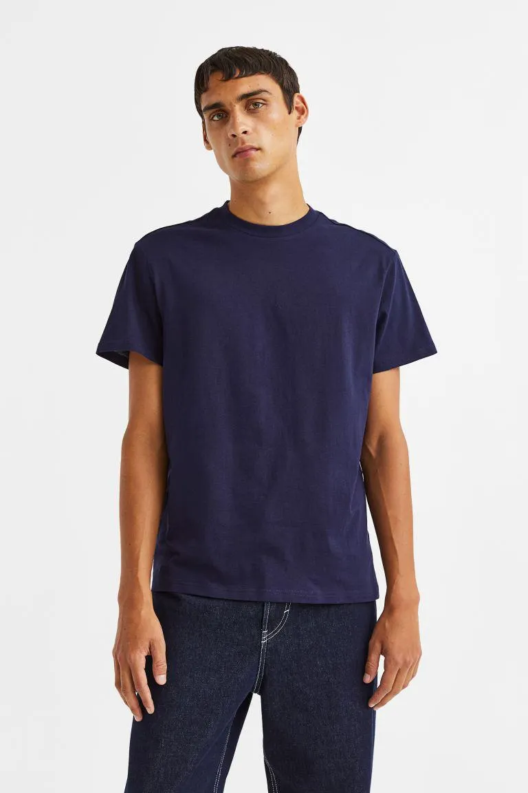 10 kpl pyöreäaukkoisia T-paitoja Regular Fit