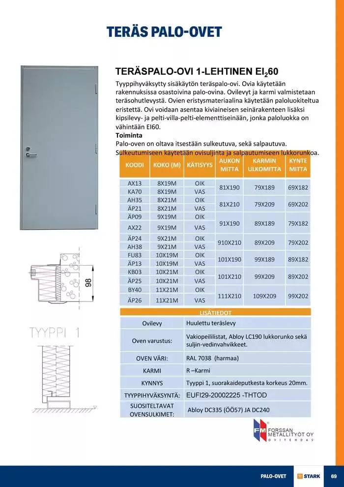 Ovivalikoima voimassa alkaen 19. marraskuuta - 31. joulukuuta 2024 - Tarjouslehti sivu 69