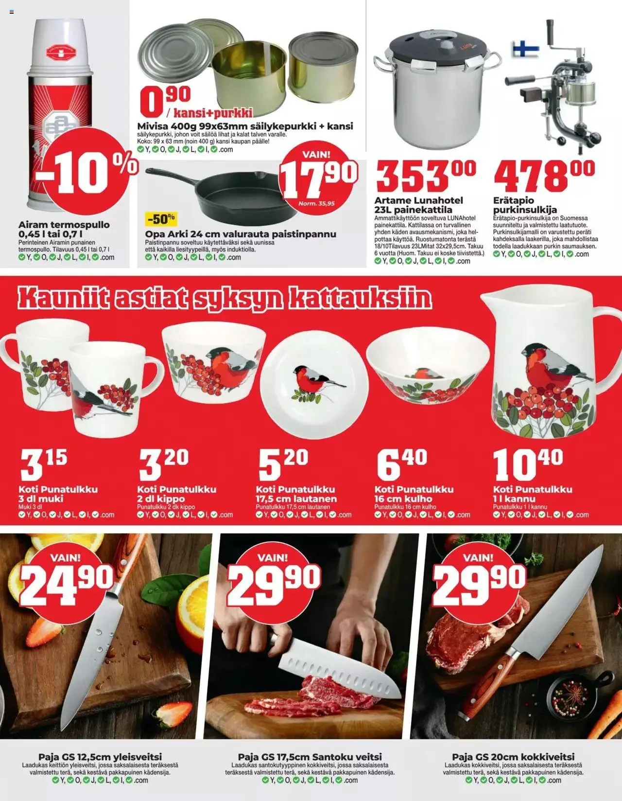 Kärkkäinen - Tarjoukset Keski - Pohjanmaan painos voimassa alkaen 13. syyskuuta - 26. syyskuuta 2023 - Tarjouslehti sivu 14