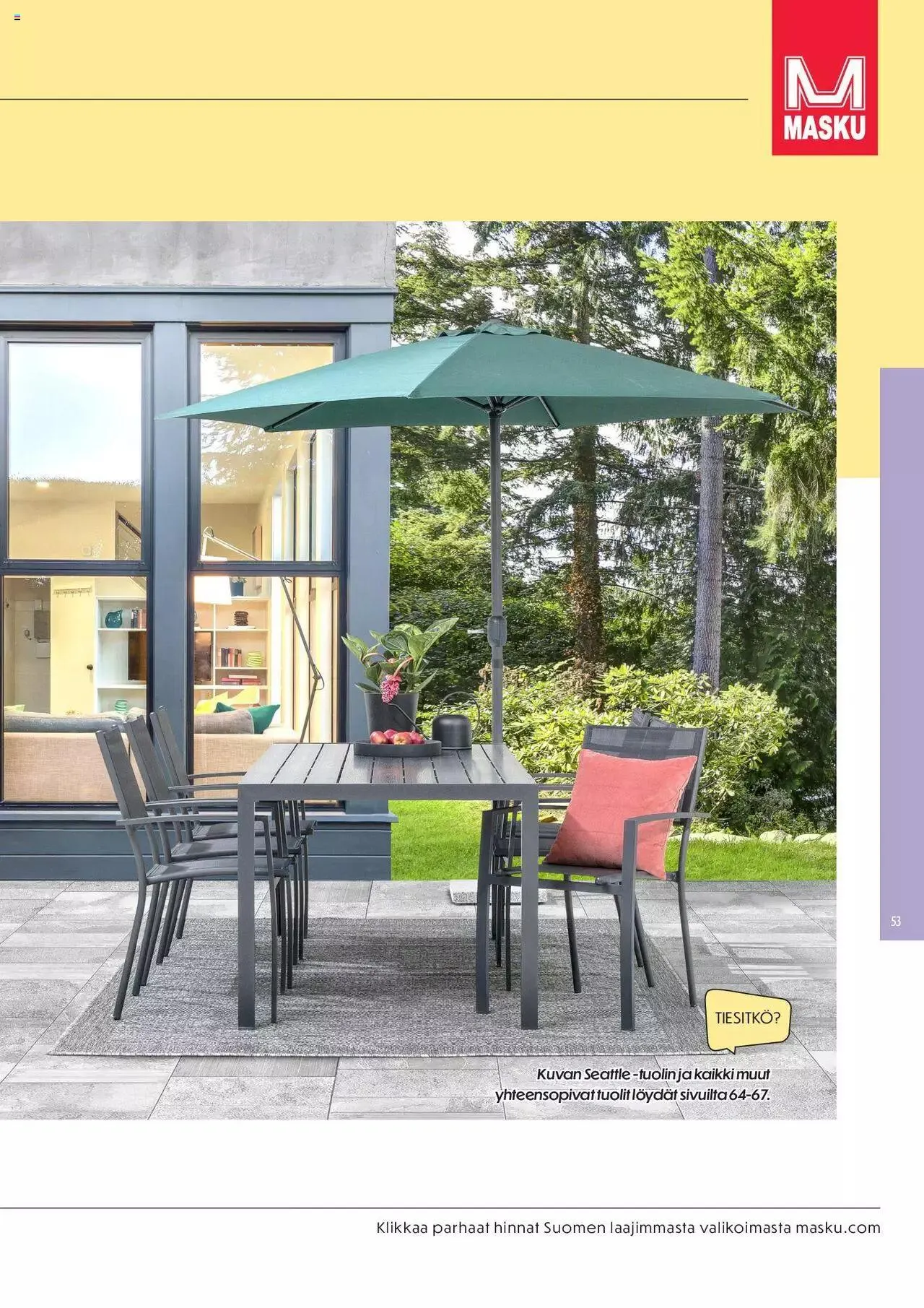 Masku tarjoukset - KESÄ 2024 voimassa alkaen 1. huhtikuuta - 31. joulukuuta 2024 - Tarjouslehti sivu 53