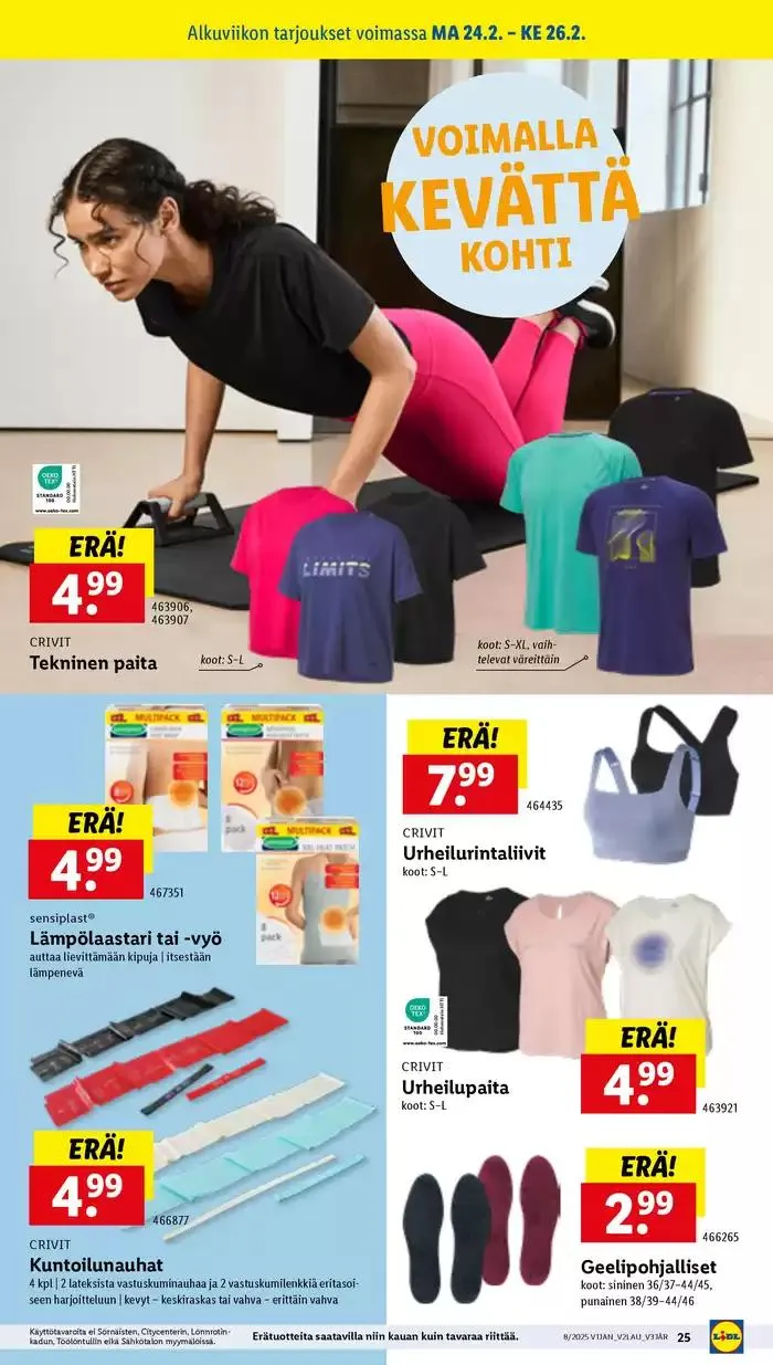 Huippudiilit ja alennukset voimassa alkaen 17. helmikuuta - 26. helmikuuta 2025 - Tarjouslehti sivu 27