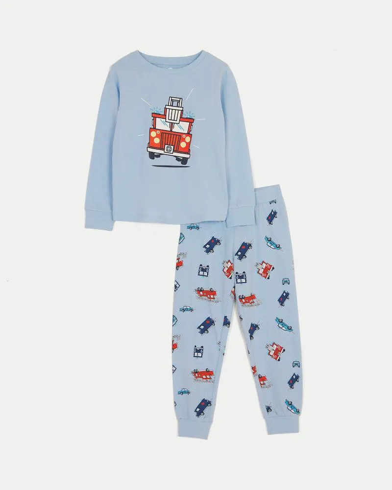 Kaksiosainen pyjama printillä