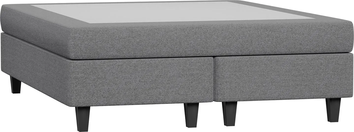 jenkkisänky 160x200 cm, harmaa