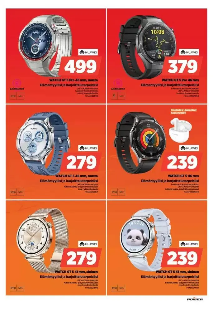 Power tarjoukset voimassa alkaen 16. joulukuuta - 5. tammikuuta 2025 - Tarjouslehti sivu 36