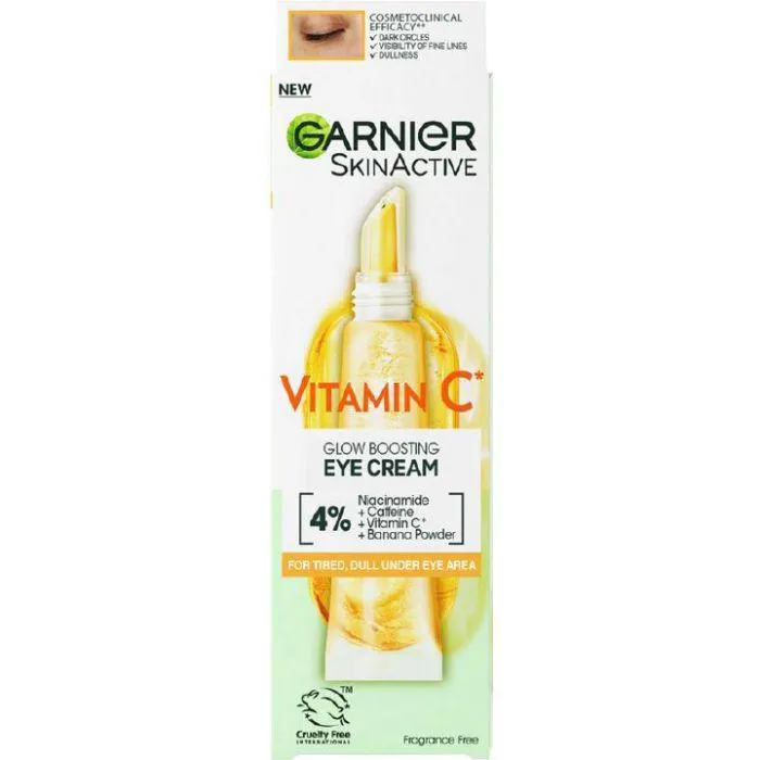 Garnier SkinActive Vitamin C Glow Boosting silmänympärysvoide 15ml