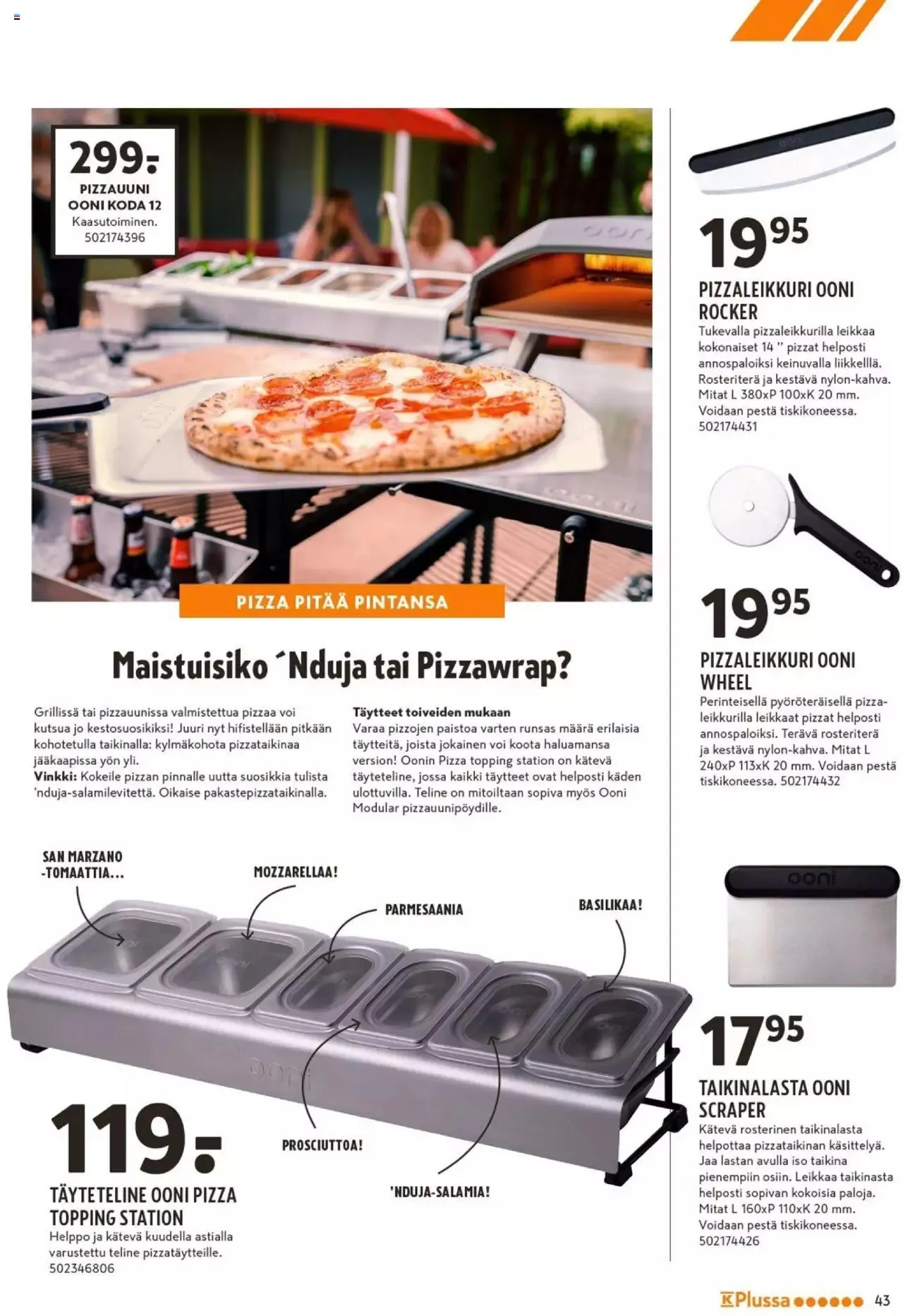 K-Rauta - Liekeissä-kuvasto 2023 voimassa alkaen 27. maaliskuuta - 31. heinäkuuta 2023 - Tarjouslehti sivu 43