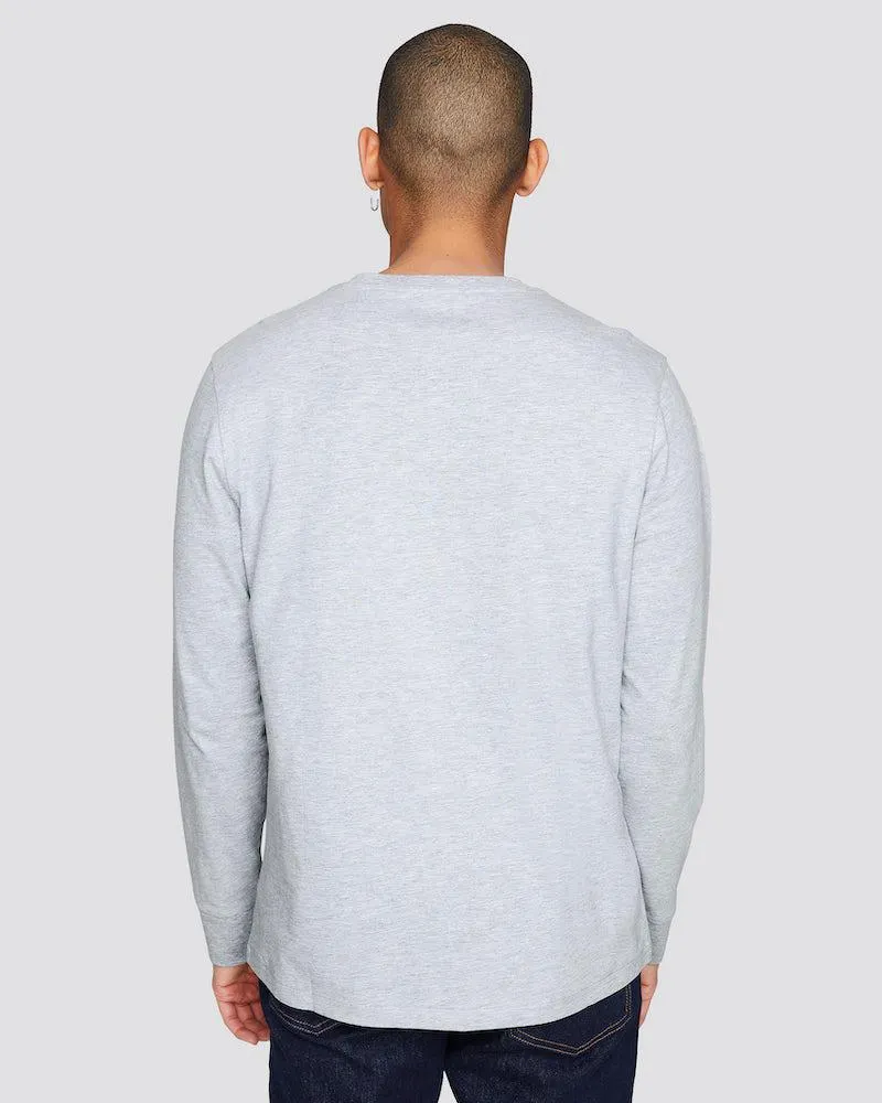 Pitkähihainen t-paita napeilla