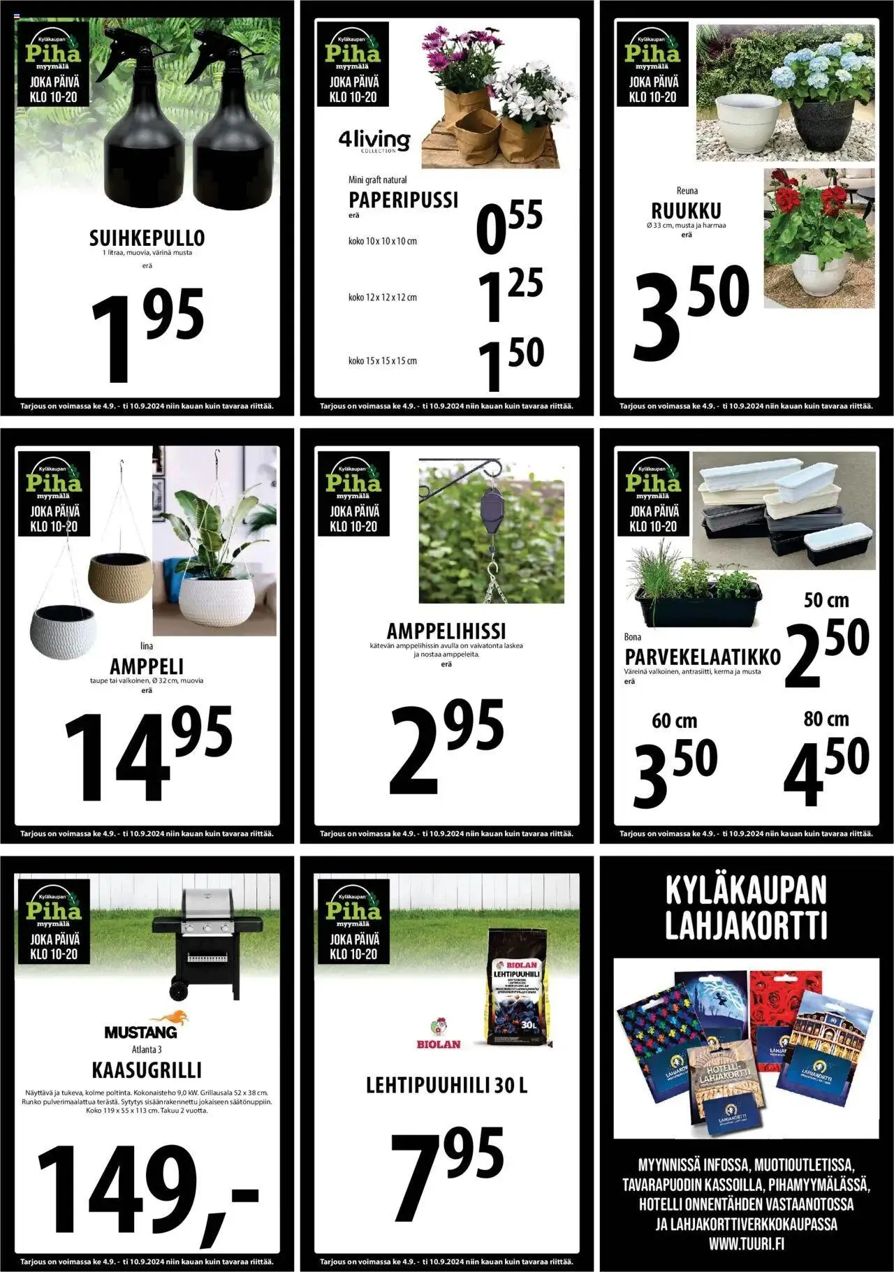 Tuuri tarjoukset voimassa alkaen 4. syyskuuta - 10. syyskuuta 2024 - Tarjouslehti sivu 16