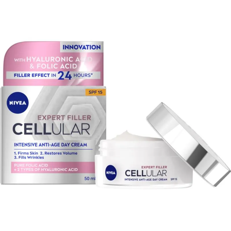 Päivävoide Nivea 50 ml Cellular Expert Filler SK15
