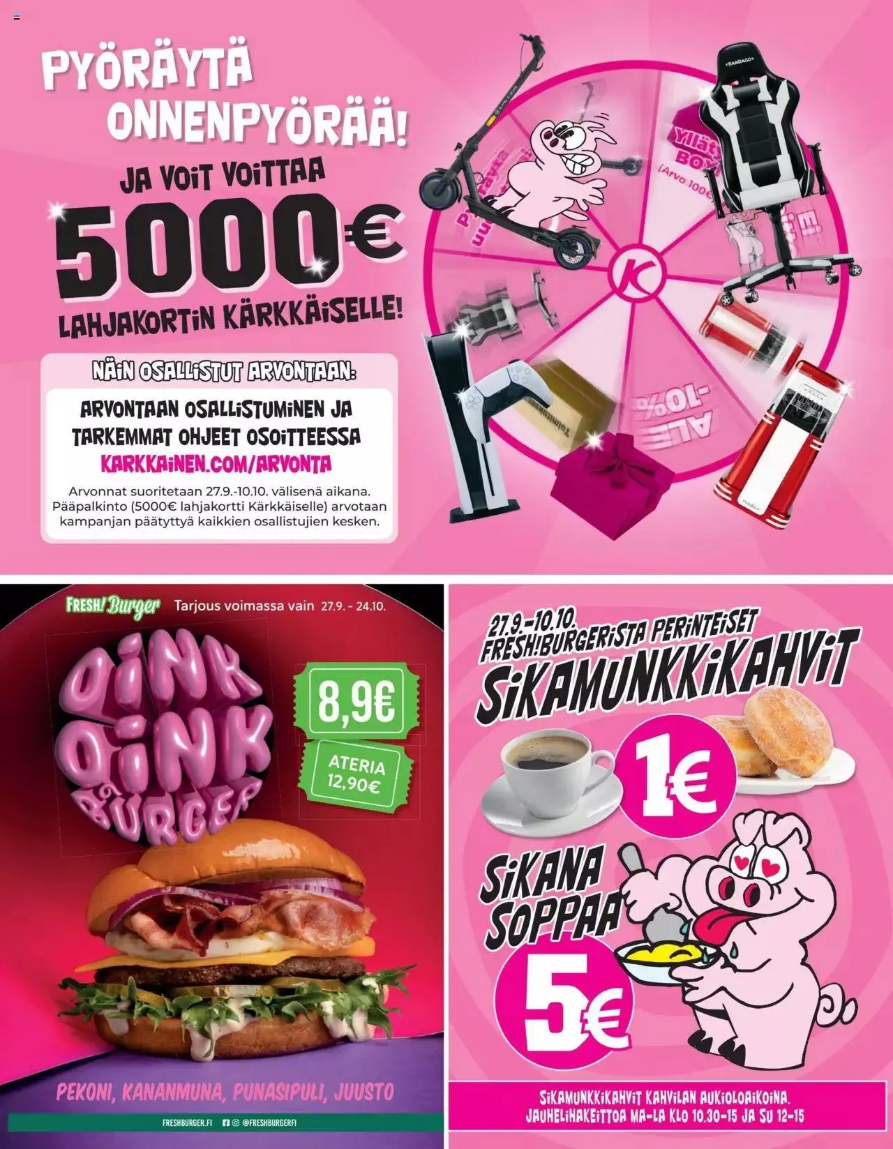 Kärkkäinen - Tarjoukset Keski-Suomen painos voimassa alkaen 27. syyskuuta - 10. lokakuuta 2023 - Tarjouslehti sivu 3