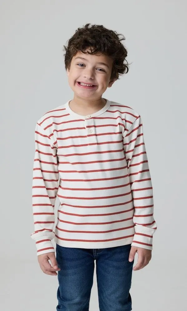 Pitkähihainen ribbipusero puuvillaa