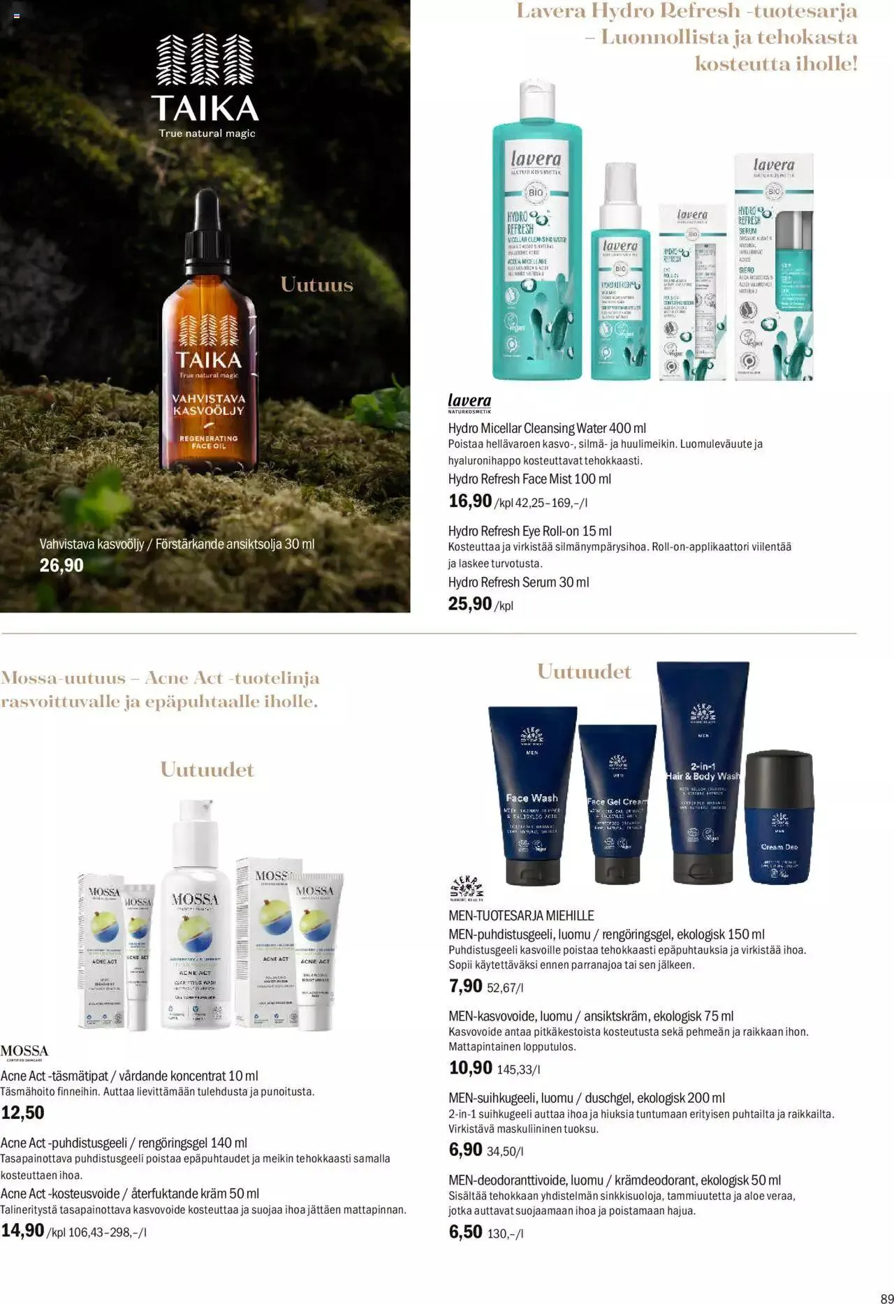 Sokos tarjoukset voimassa alkaen 4. syyskuuta - 8. lokakuuta 2023 - Tarjouslehti sivu 89