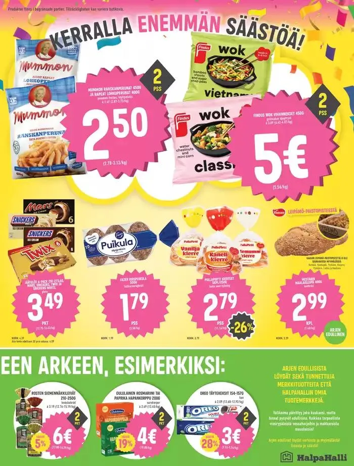 HalpaHalli tarjoukset voimassa alkaen 29. lokakuuta - 12. marraskuuta 2024 - Tarjouslehti sivu 5