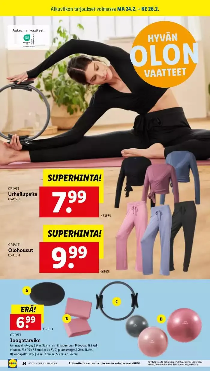 Huippudiilit ja alennukset voimassa alkaen 17. helmikuuta - 26. helmikuuta 2025 - Tarjouslehti sivu 28