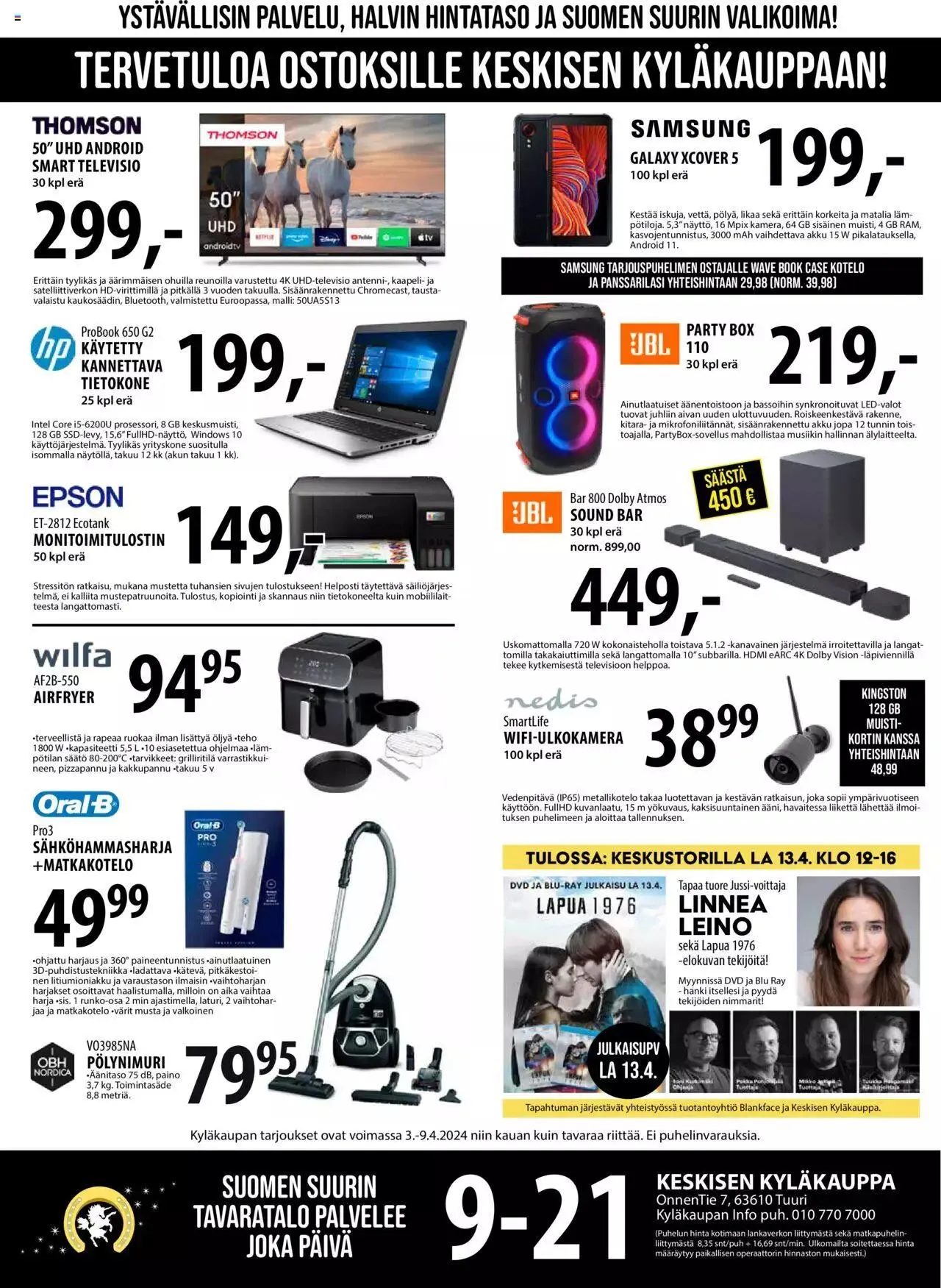 Tuuri tarjoukset voimassa alkaen 3. huhtikuuta - 9. huhtikuuta 2024 - Tarjouslehti sivu