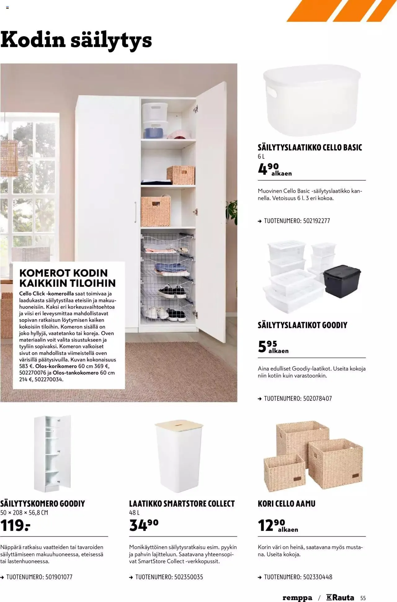 K-Rauta tarjoukset voimassa alkaen 8. tammikuuta - 5. helmikuuta 2024 - Tarjouslehti sivu 55