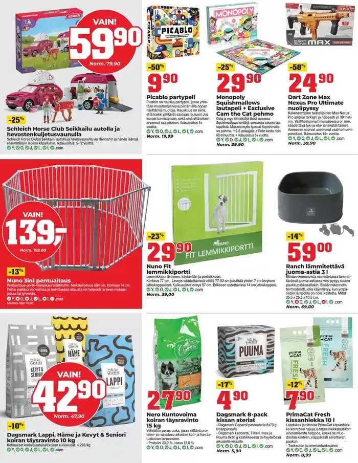 Eksklusiivisia diilejä ja löytöjä voimassa alkaen 22. tammikuuta - 5. helmikuuta 2025 - Tarjouslehti sivu 11