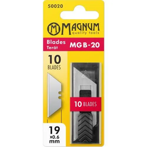 Magnum mattoveitsenterä 10kpl MGB-20