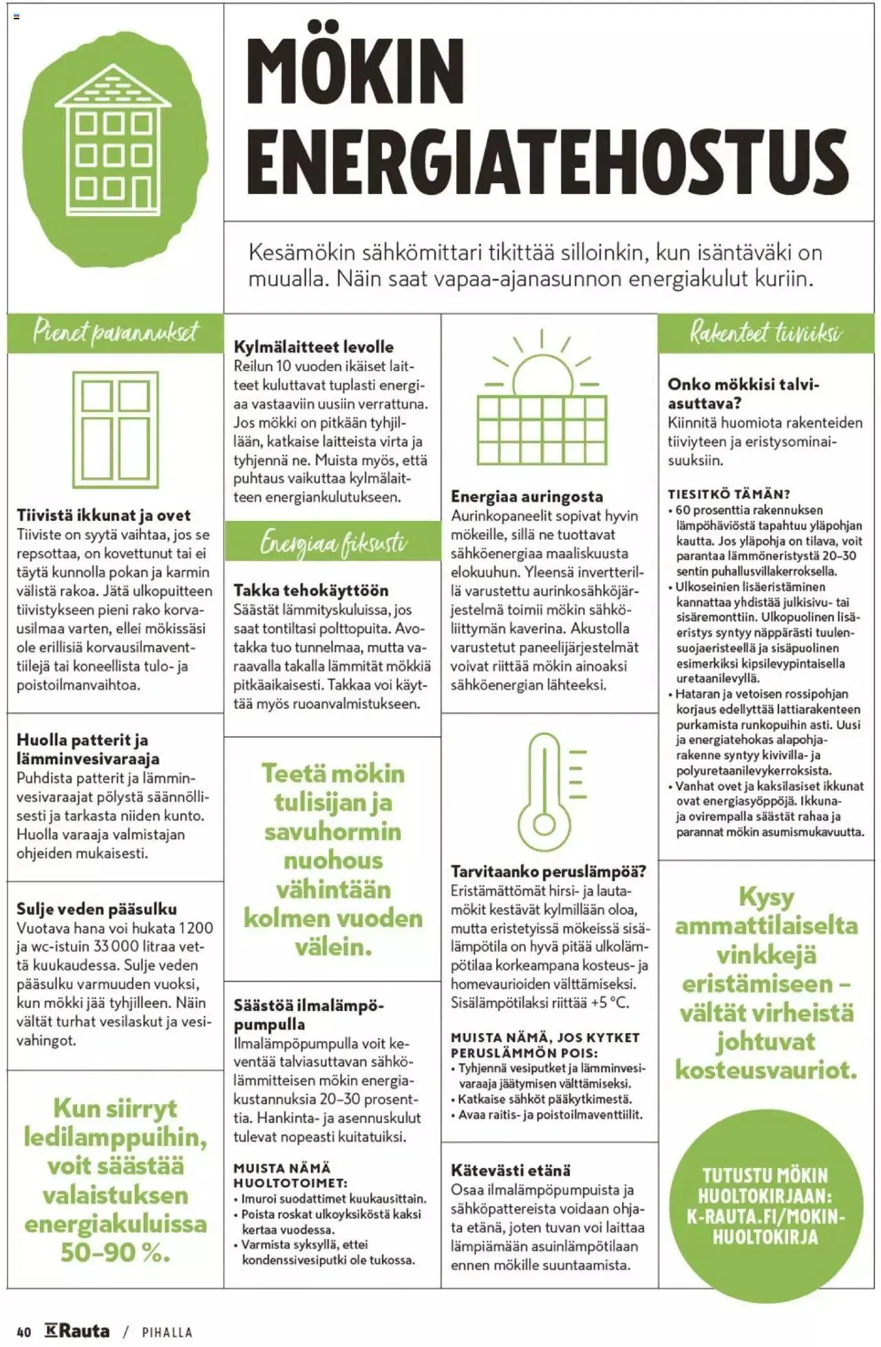 K-Rauta - Pihalla 2023 voimassa alkaen 27. maaliskuuta - 31. joulukuuta 2023 - Tarjouslehti sivu 40