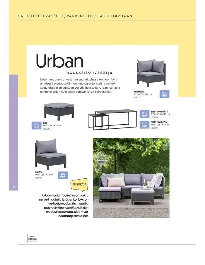 Kesa 2024 voimassa alkaen 20. maaliskuuta - 31. elokuuta 2024 - Tarjouslehti sivu 36