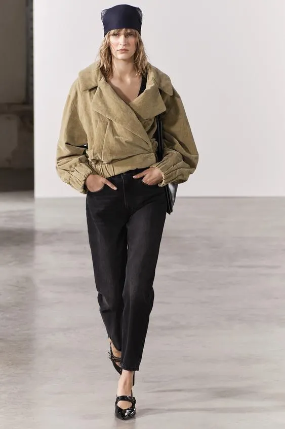 JEANS ZW COLLECTION DRITTI A VITA MEDIA CROPPED