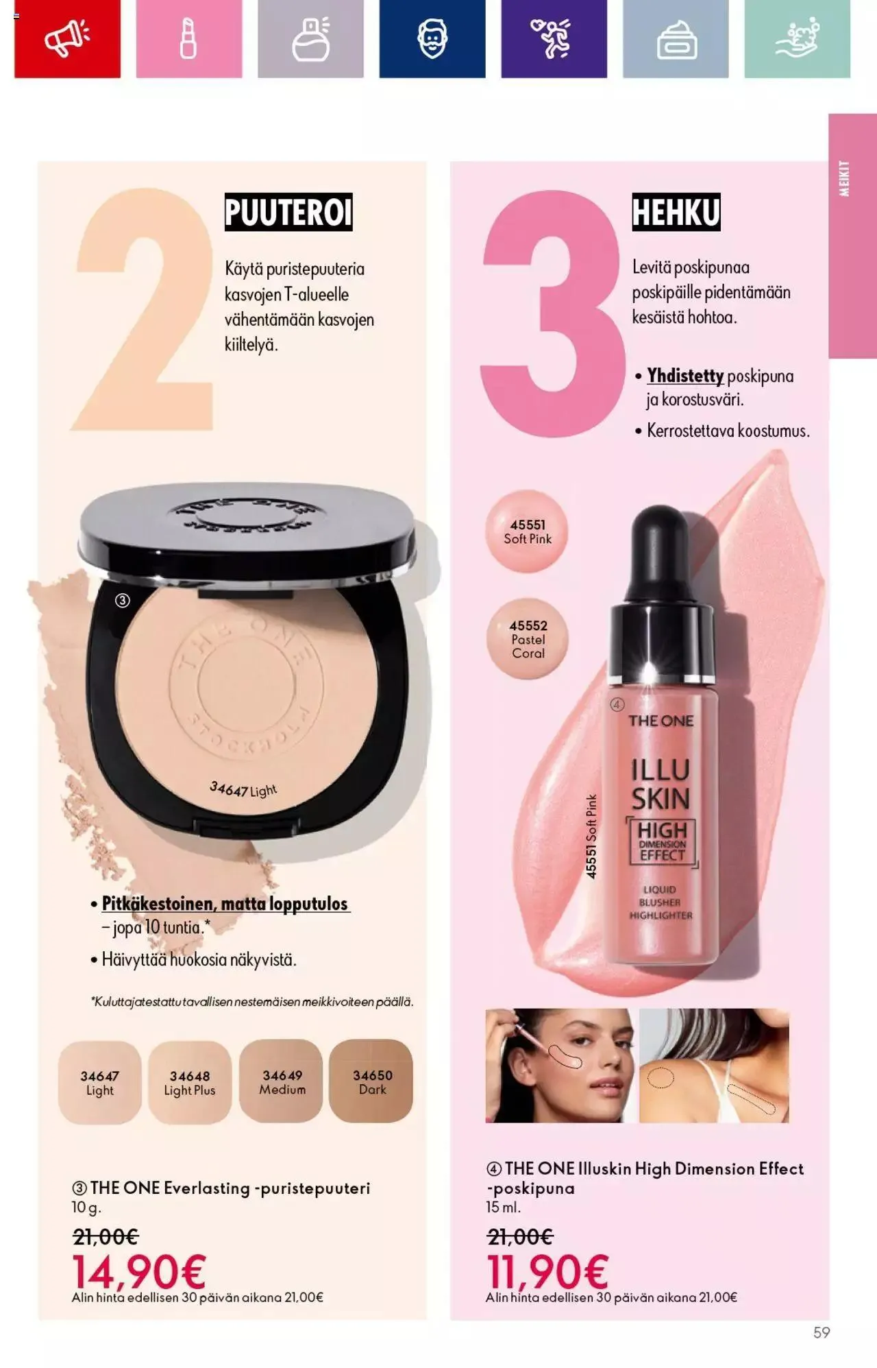 Oriflame - Esite 14 voimassa alkaen 13. syyskuuta - 3. lokakuuta 2023 - Tarjouslehti sivu 59