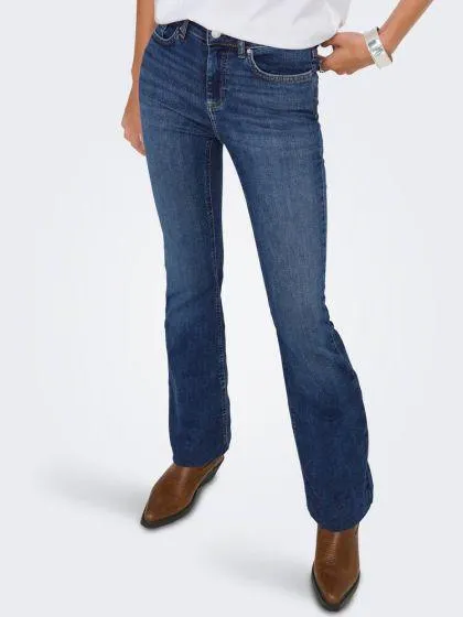 Only farkut Onlblush Mid Flared