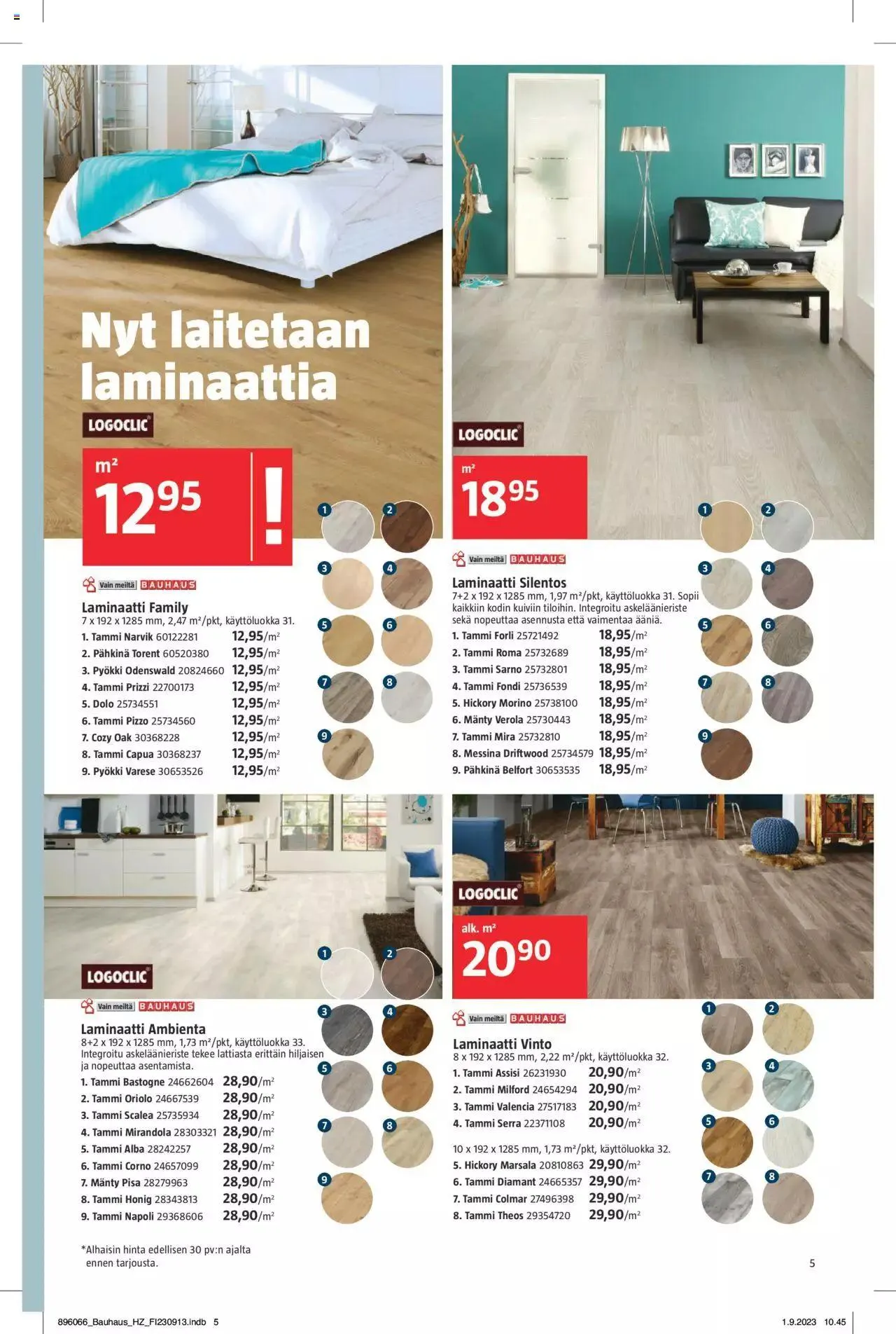 Bauhaus tarjoukset voimassa alkaen 13. syyskuuta - 3. lokakuuta 2023 - Tarjouslehti sivu 5